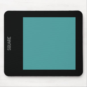 Platz - grün und schwarz mousepad