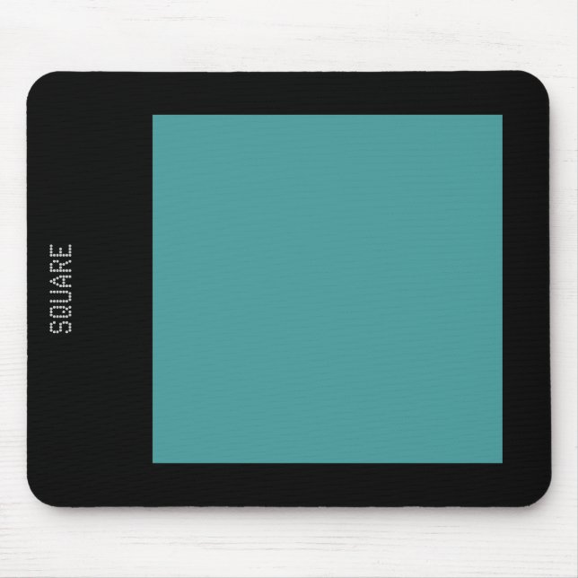 Platz - grün und schwarz mousepad (Vorne)