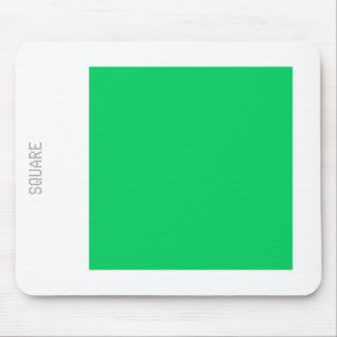 Platz: hellgrün und weiß mousepad