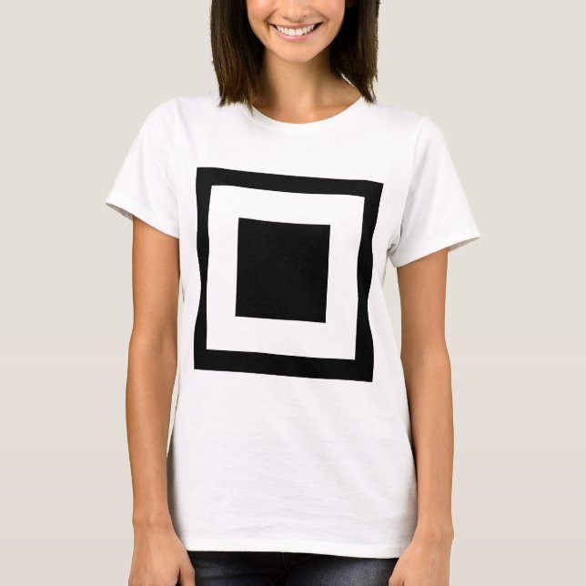 Platz innerhalb eines Platzes T-Shirt (Vorderseite)