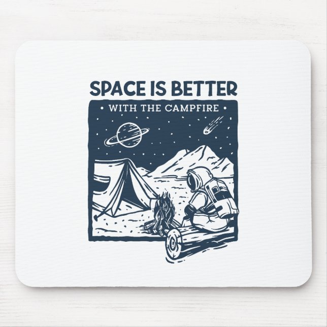 Platz ist besser mit dem Campfire Mousepad (Vorne)