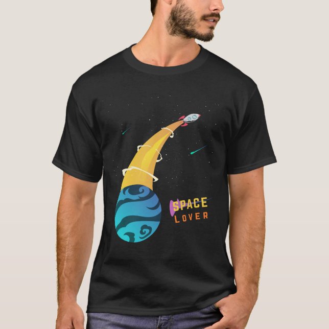Platz Lover | Space Explorer T-Shirt (Vorderseite)