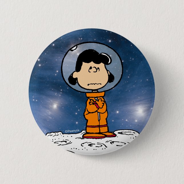 PLATZ | Lucy Astronaut Button (Vorderseite)