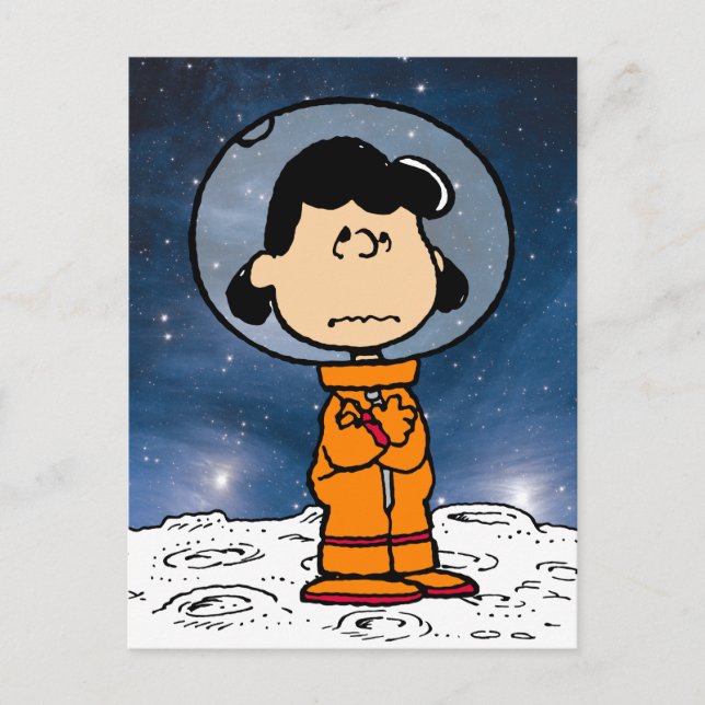 PLATZ | Lucy Astronaut Postkarte (Vorderseite)