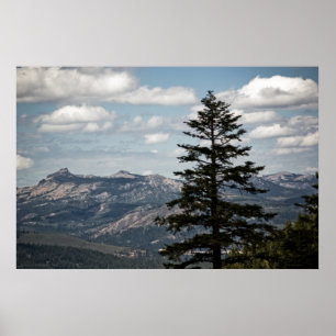 Platz mit Anzeige Poster