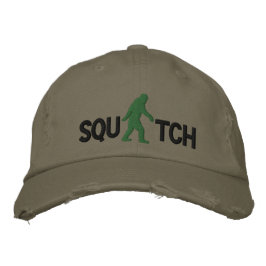 Platz mit großem Logo Bestickte Baseballkappe