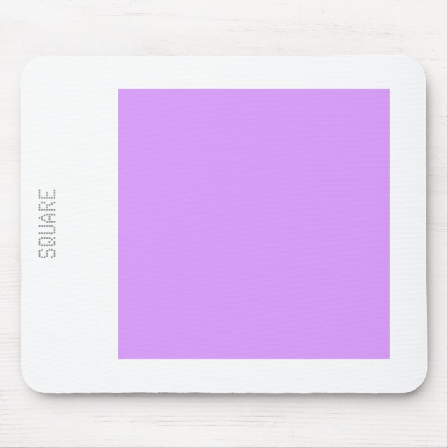 Platz - Ostern Lila und Weiß Mousepad (Vorne)