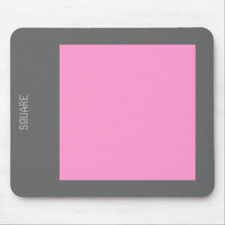 Platz - Rosa und Grau Mousepad