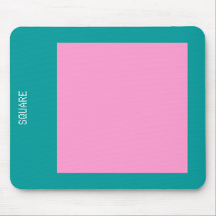 Platz - Rosa und grün im Ozean Mousepad
