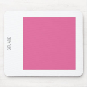 Platz - Rose aus Staub und Weiß Mousepad