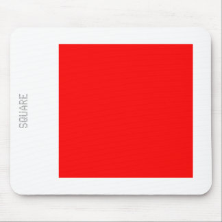 Platz - rot und weiß mousepad