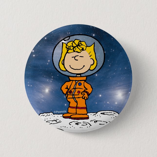 PLATZ | Sally Astronaut Button (Vorderseite)