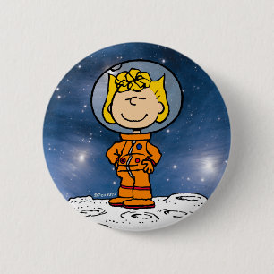 PLATZ   Sally Astronaut Button