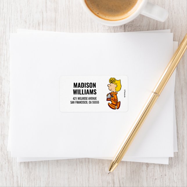 PLATZ | Sally Brown Astronaut Adressaufkleber (Insitu)