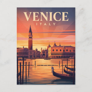 Platz San Marco Italien Postkarte