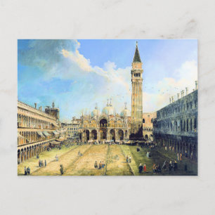 Platz San Marco Venedig Postkarte