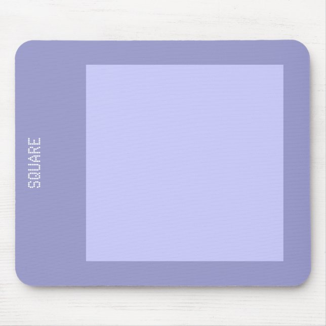 Platz - Schatten von Blue Gray Mousepad (Vorne)