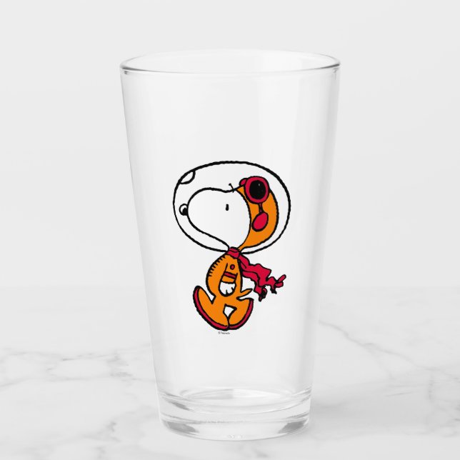 PLATZ | Snoopy Astronaut Glas (Vorderseite)