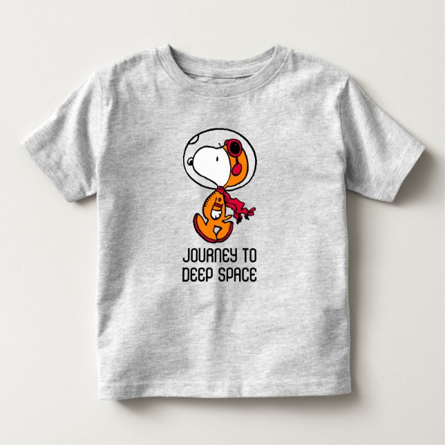 PLATZ | Snoopy Astronaut Kleinkind T-shirt (Vorderseite)