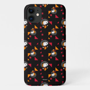 PLATZ   Snoopy Space Anzug Schwarzes Muster Case-Mate iPhone Hülle