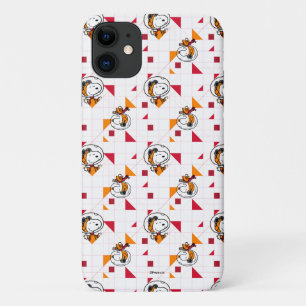 PLATZ   Snoopy Space Anzug Weißes Muster Case-Mate iPhone Hülle