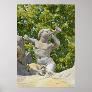 Platz Stanislas im Zentrum von Nancy, Frankreich Poster