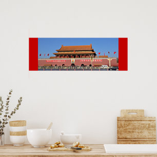 Platz Tiananmen Poster