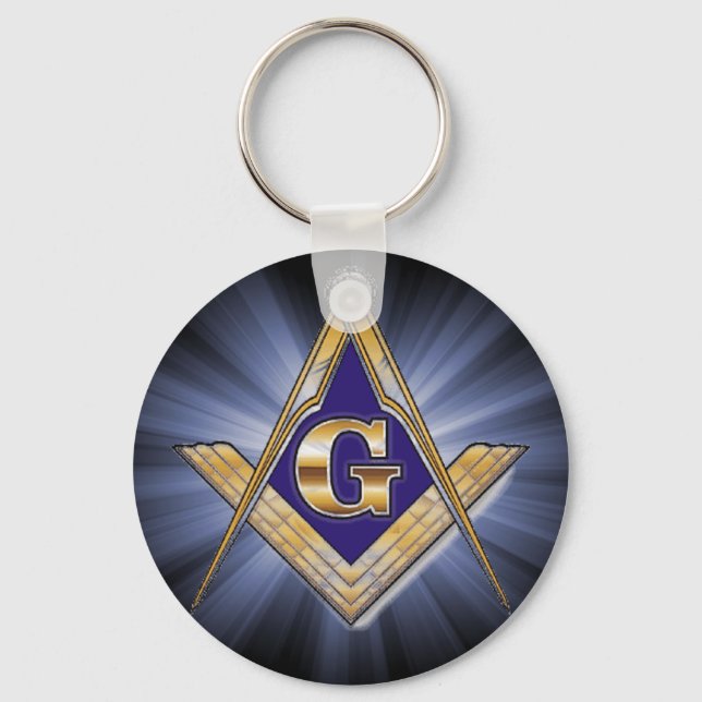 Platz und Kompass Schlüsselanhänger (Vorderseite)