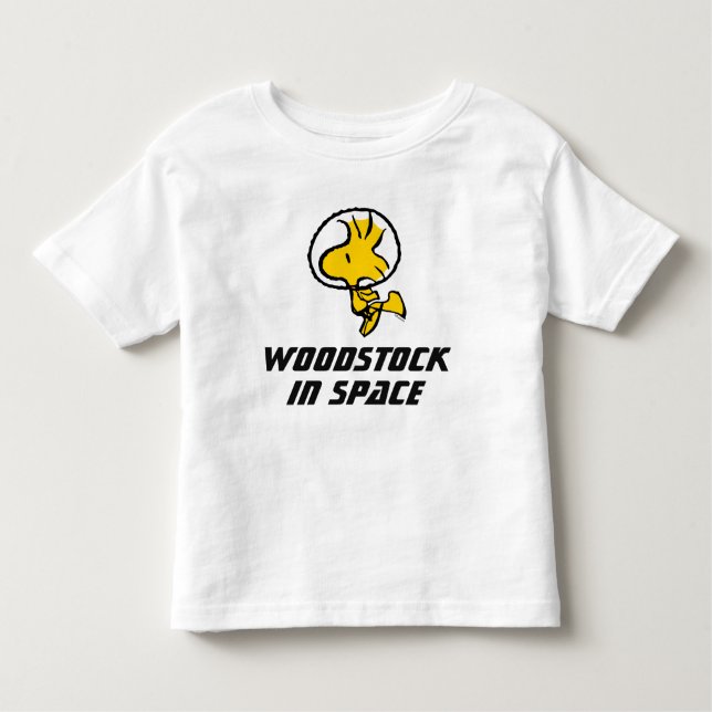 PLATZ | Woodstock Astronaut Kleinkind T-shirt (Vorderseite)