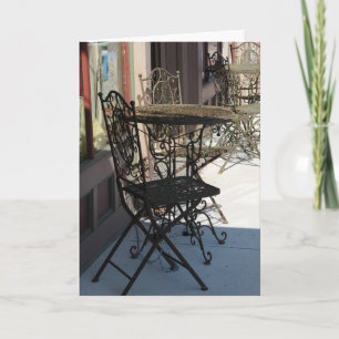 Platz zum Sitzen Karte