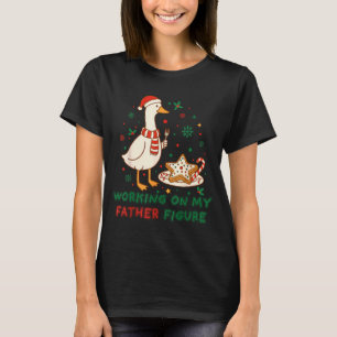 Plätzchen essen für Zwei An meinem Dad-bod Weihnac T-Shirt