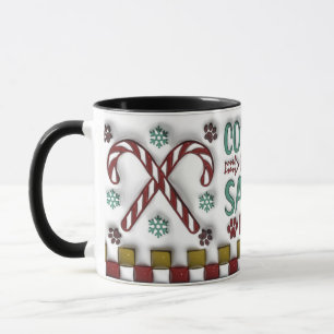Plätzchen für Santa Paws Tasse