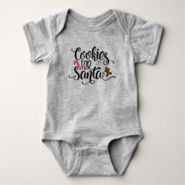 Plätzchen für wunderlichen Bodysuit Sankt Text-| Baby Strampler