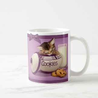 Plätzchen-Glas-Kätzchen Kaffeetasse