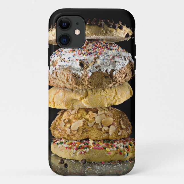 Plätzchen in einem Stapel Case-Mate iPhone Hülle (Rückseite)