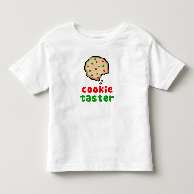 Plätzchen-Prüfvorrichtung Kleinkind T-shirt (Vorderseite)