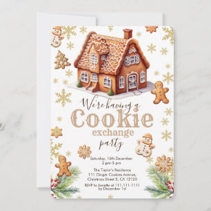 Plätzchen-Tauschparty-EINLADUNG Einladung