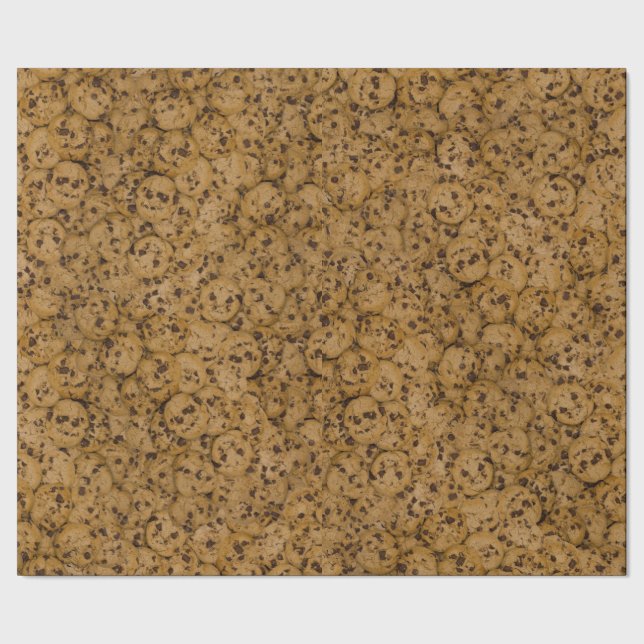 Plätzchen-Verrücktheit Geschenkpapier (Saum)