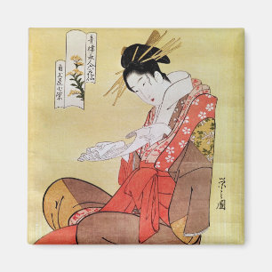 Plätze für Frauen Magnet