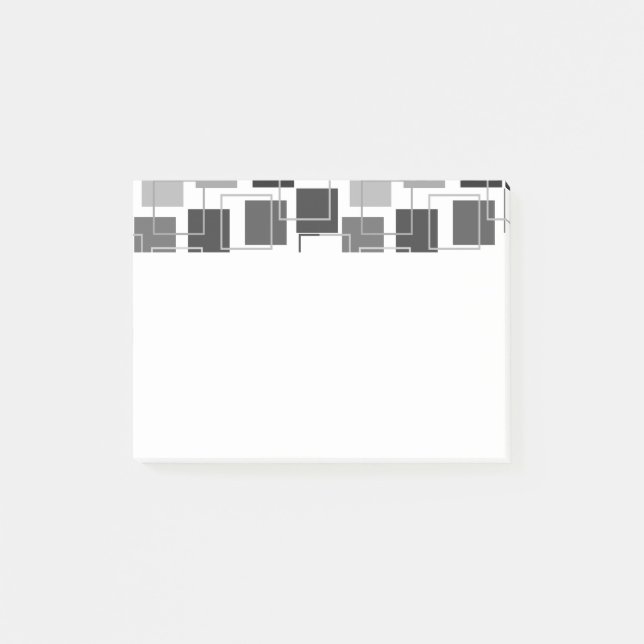 Plätze und Konturen Post-it Klebezettel (Vorderseite)