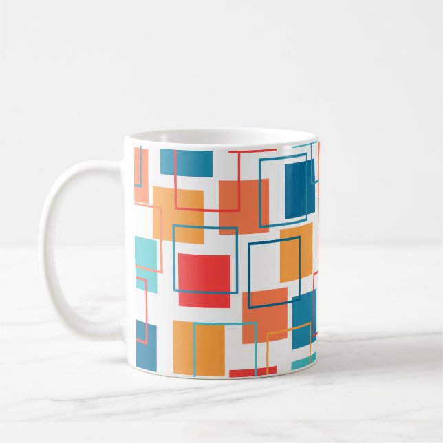 Plätze und Konturen Tasse Kaffee (Links)
