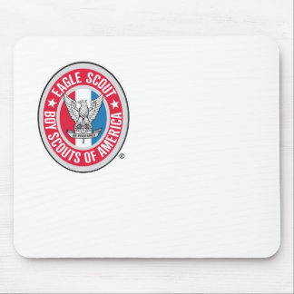 Platzieren Sie die Maus mit den Eagle Scout-Insign Mousepad