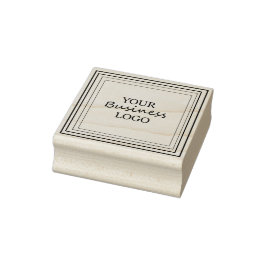 Platzieren Sie Ihr Logo hier auf der Briefmarke Gu Gummistempel