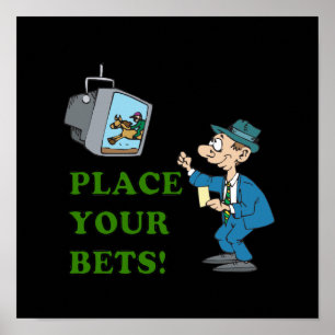 Platzieren Sie Ihre Einsätze Poster