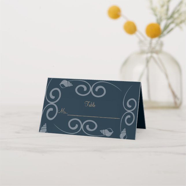 Platzkarte der Blumenzunge (Vorderseite)