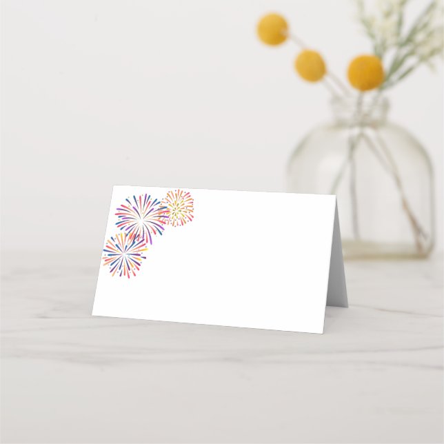 Platzkarte des vierten Party (Vorderseite)