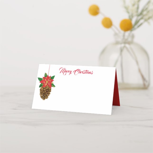Platzkarte des WeihnachtsParty (Vorderseite)