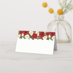 Platzkarte des WeihnachtsParty