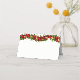 Platzkarte des WeihnachtsParty