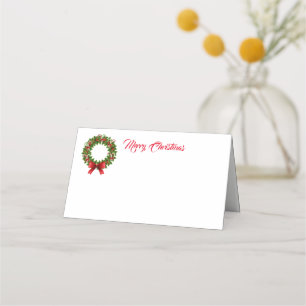 Platzkarte des WeihnachtsParty